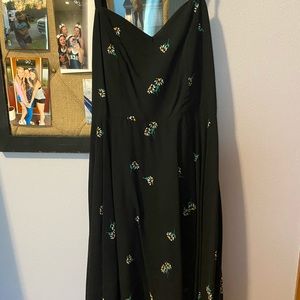 Black Flower dress PERFECT for summer days!!